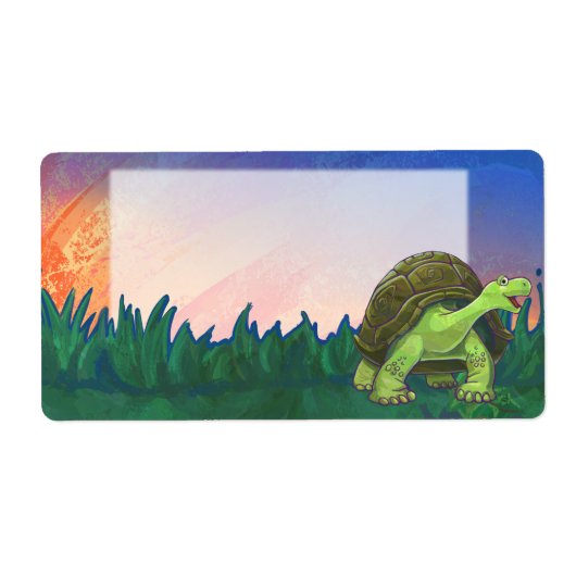 Tortoise Stationery Etiket (Voorkant)