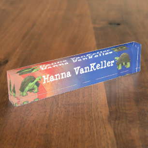 Tortoise Stationery Naambordje
