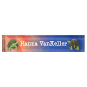 Tortoise Stationery Naambordje (Voorkant)