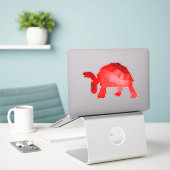 Tortoise Sticker (Laptop op bureau)