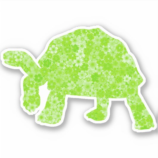 Tortoise Sticker (Voorkant)