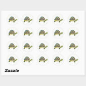Tortoise Stickers - Turtle Party Decorations (Vel)