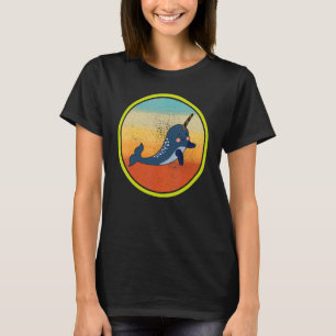 Tortoise Sunset Retro jaren 60 jaren 70 Schildpad T-shirt