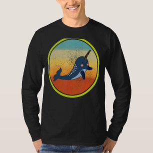 Tortoise Sunset Retro jaren 60 jaren 70 Schildpad T-shirt