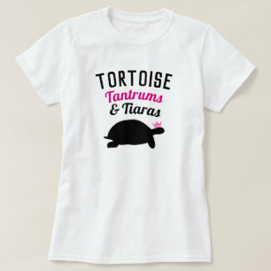 Tortoise Tantrums en Tiaras T-shirt
