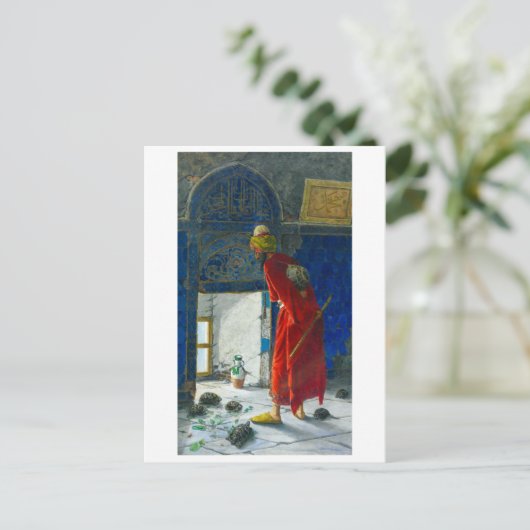 Tortoise Trainer 2 | Osman Hamdi Bey | Briefkaart (Staand voorkant)