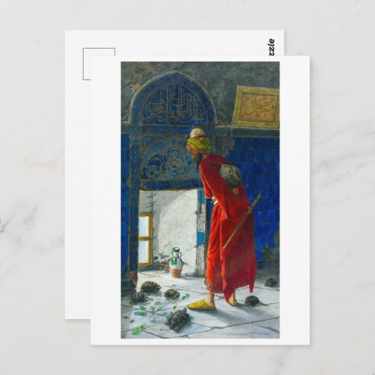 Tortoise Trainer 2 | Osman Hamdi Bey | Briefkaart (Voorkant / Achterkant)