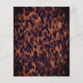 Tortoiseshel 30e begrotingsdocument van Birthday U (Achterkant)