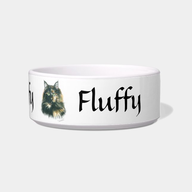 Tortoiseshel Cat Bowl Voerbakje (Rechts)