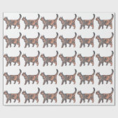 Tortoiseshel Cat Cadeaupapier (Vlak)