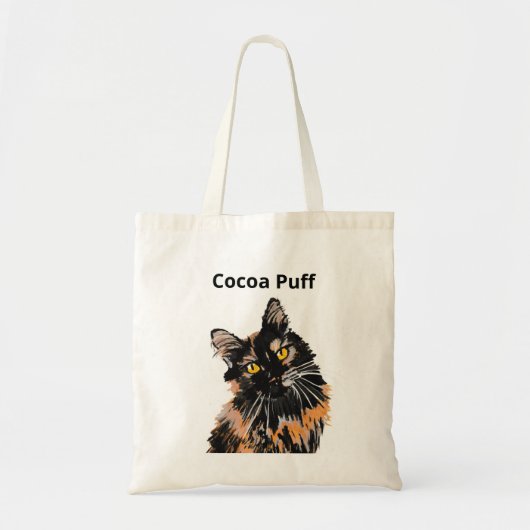 Tortoiseshel Cat Canvas tas (Voorkant)