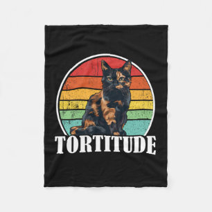 Tortoiseshel Cat Fleece Deken
