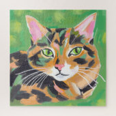 Tortoiseshel Cat Legpuzzel (Verticaal)