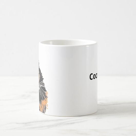 Tortoiseshel Cat Mok (Center)