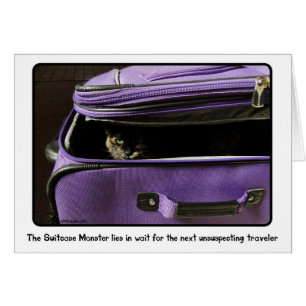 Tortoiseshel Cat/Suitcase Monster