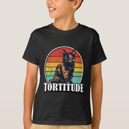 Tortoiseshel Cat T-shirt (Voorkant)
