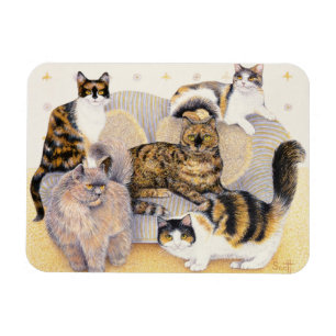 Tortoiseshel dames magneet