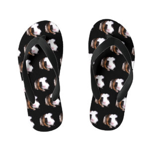 Tortoiseshel Guinee Pigs Pattern Kinder Teenslippers