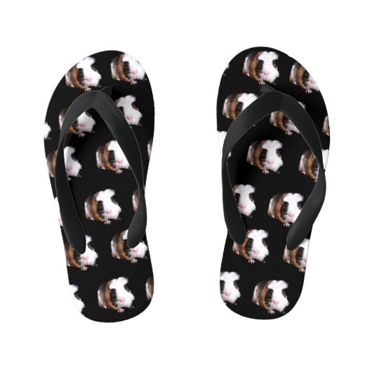 Tortoiseshel Guinee Pigs Pattern Kinder Teenslippers (Voetbed)