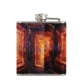 Tortoiseshel Heupfles (Achterkant)