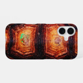 Tortoiseshel iPhone 16 Hoesje (Achterkant horizontaal)