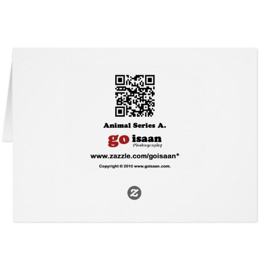 Tortoiseshel Kaart (Achterkant Horizontaal)