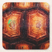 Tortoiseshel Kartonnen Onderzetters (Voorkant)