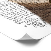 Tortoiseshel Kat met partijdig Pet Poster (Hoek)