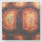 Tortoiseshel Stenen Onderzetter (Voorkant)