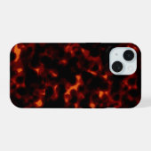 Tortoiseshel Stylish Chic iPhone 15 Case (Achterkant horizontaal)