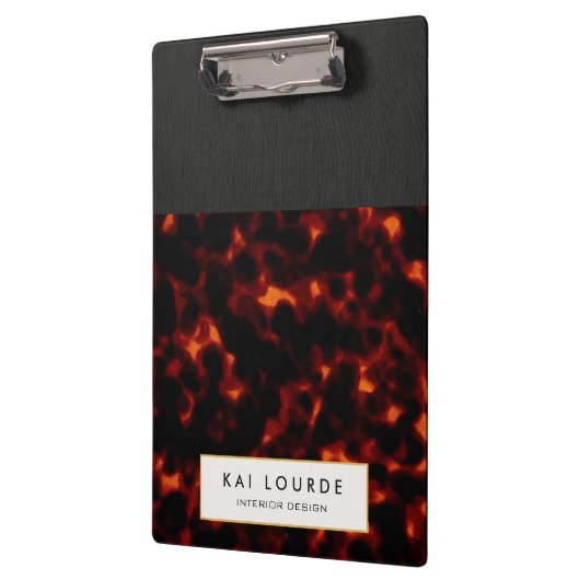 Tortoiseshel Stylish Chic Klembord (Links)