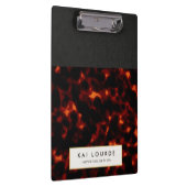 Tortoiseshel Stylish Chic Klembord (Rechts)