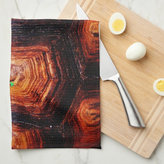 Tortoiseshel Theedoek (Quarter Fold)