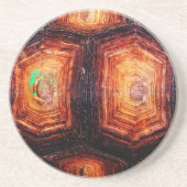 Tortoiseshel Zandsteen Onderzetter (Voorkant)