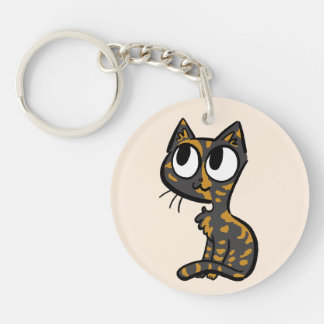 Tortoiseshell Cat Sleutelhanger