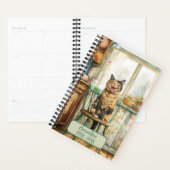 Tortoiseshell Cat Undated Appointment Book Diary Planner (Display)
