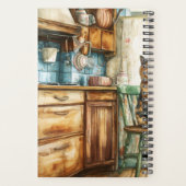 Tortoiseshell Cat Undated Appointment Book Diary Planner (Achterkant)