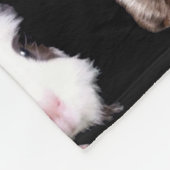 Tortoiseshell cavia's Medium fleece deken. Deken (Hoek)