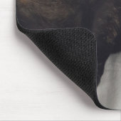 Tortoiseshell kat likken, tong uit, Muismatten (Hoek)