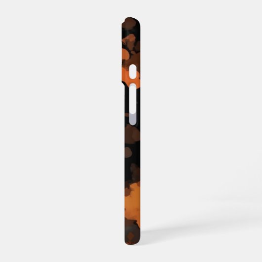 TortoiseShell  Retro, Tortoiseshell Pattern iPhone 16 Hoesje (Linkerkant)