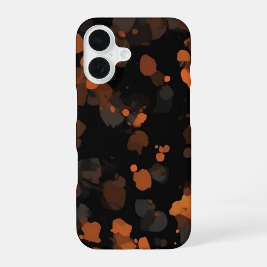 TortoiseShell  Retro, Tortoiseshell Pattern iPhone 16 Hoesje (Achterkant)