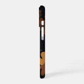 TortoiseShell  Retro, Tortoiseshell Pattern iPhone 16 Hoesje (Linkerkant)