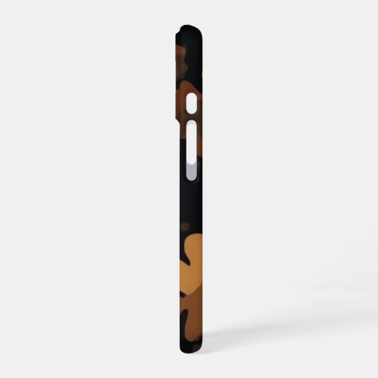 TortoiseShell  Retro, Tortoiseshell Pattern iPhone 16 Hoesje (Linkerkant)