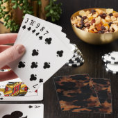 Tortoiseshell Seamless Pattern, Chic TortoiseShell Pokerkaarten (Insitu)