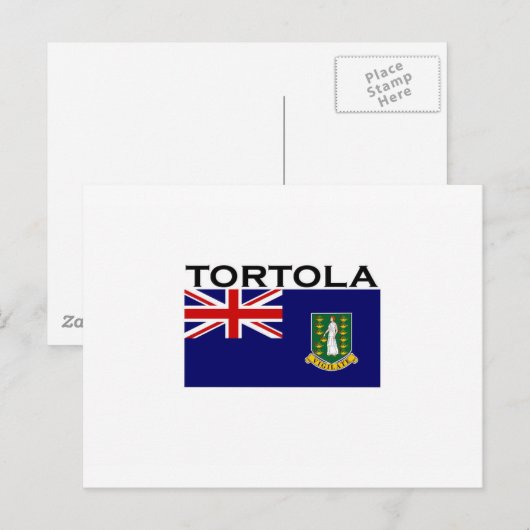 Tortola Briefkaart (Voorkant / Achterkant)