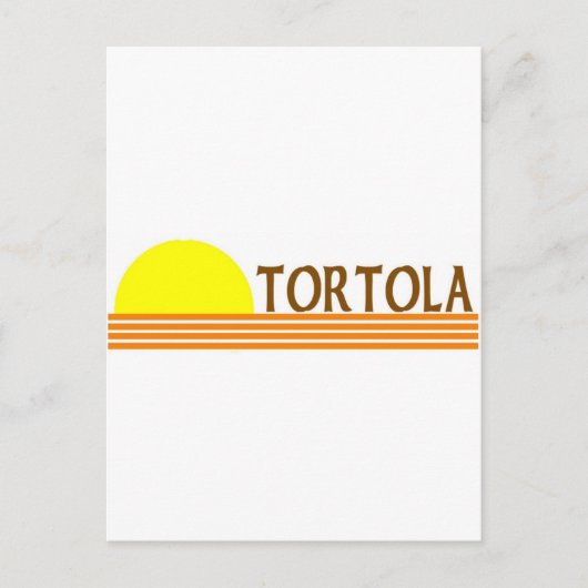 Tortola Briefkaart (Voorkant)