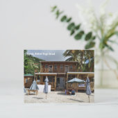 Tortola, British Virgin Island Beach Postcard Briefkaart (Staand voorkant)