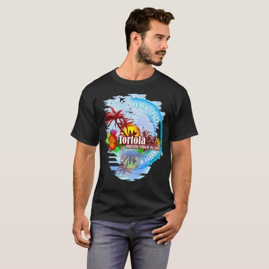 Tortola Britse Maagd T-shirt (Voorkant volledig)