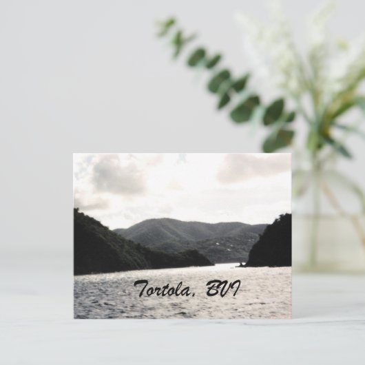 Tortola, BVI Briefkaart (Staand voorkant)