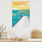 Tortola-Poster Poster (Keuken)
